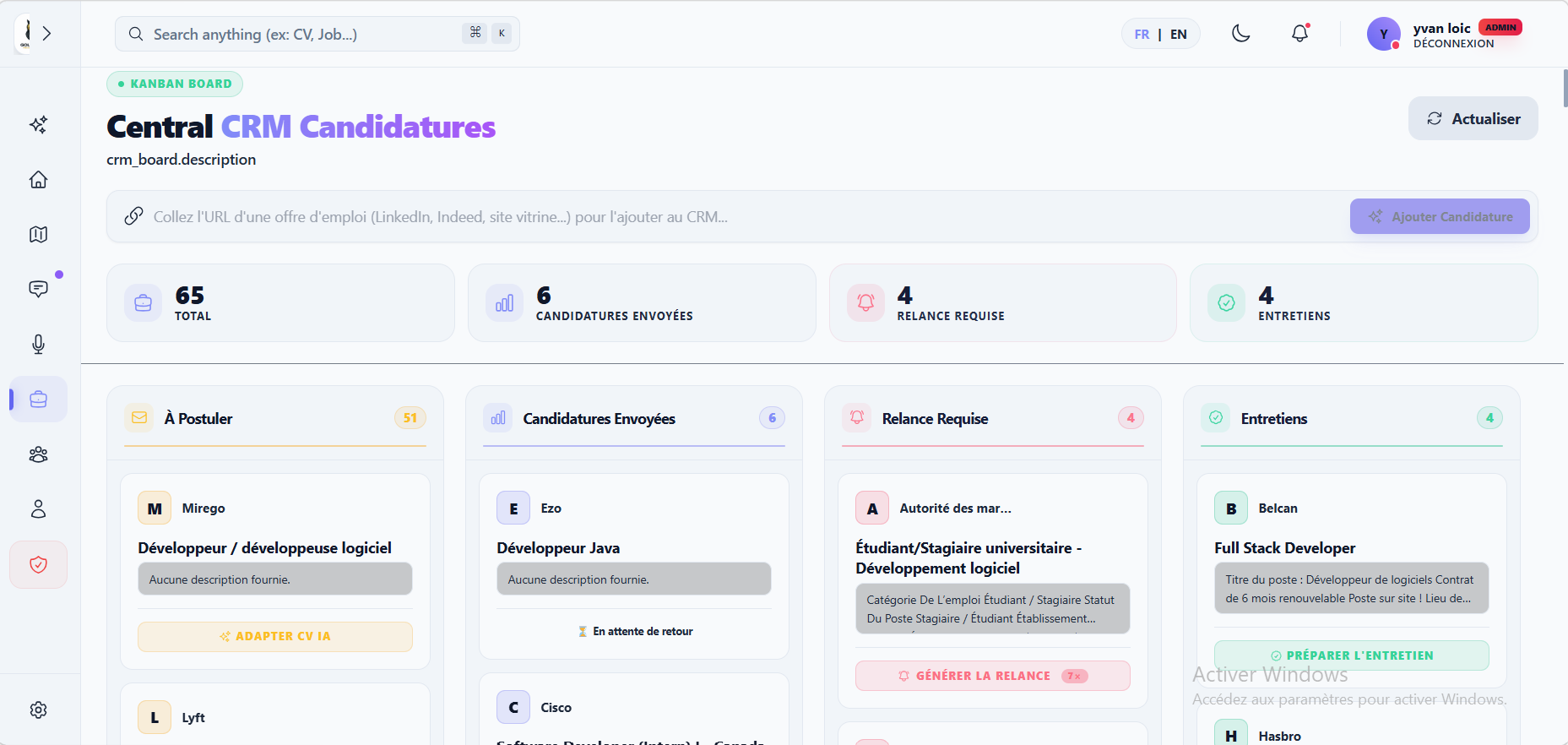 CRM & Réseau